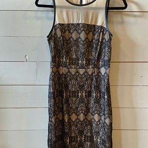 Lace semi-formal dress